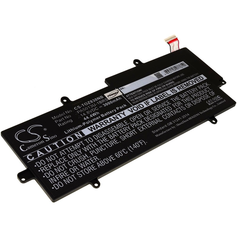 Μπαταρία για laptop Toshiba Portege Z830 / type PA5013U-1BRS 11,1V 3000mAh Li-Ion (N1Z830)