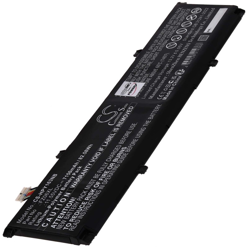 Μπαταρία για Laptop HP envy 16-H0003NA 16-H0004NS Type FZ06XL 7150mAh/83Wh