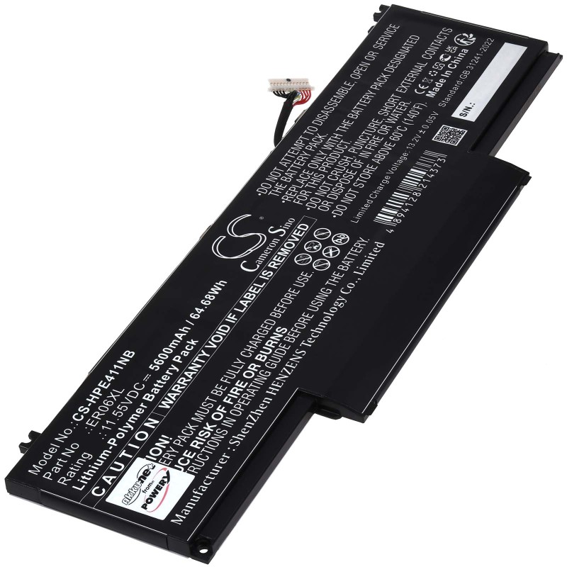 Μπαταρία για Laptop HP EliteBook 1040 G11 Type HSTNN-OB31 5600mAh/65Wh
