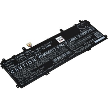 Μπαταρία για Laptop HP Spectre X360 15-df0126ng, Spectre X360 15-df0106ng, Type SU06XL 7150mAh/82,6Wh