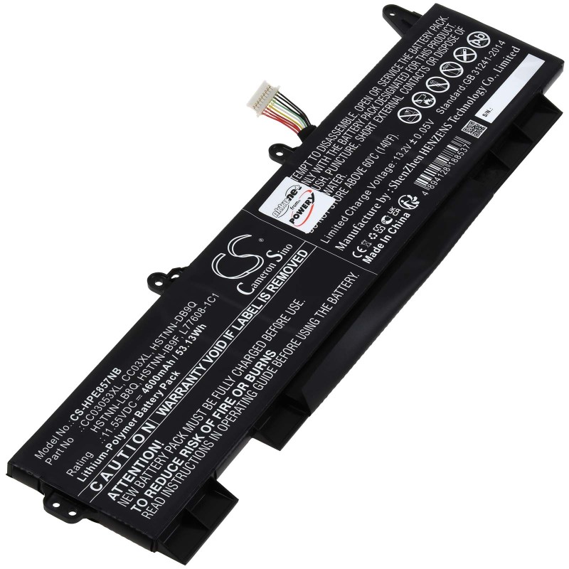 Μπαταρία για Laptop HP EliteBook 850 G7, 855 G8, Type HSTNN-LB8Q Please note the design! 4600mAh/53Wh
