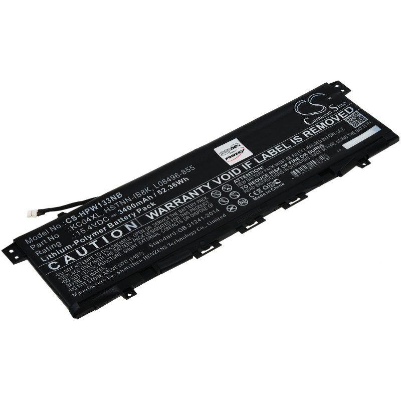 Μπαταρία για Laptop HP Envy X360 13-ag0003ng, X360 13-ag0004ng, Type KC04XL and others. 3400mAh/52,4Wh