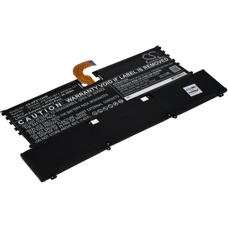Μπαταρία για Laptop HP Spectre 13-v000na, 13-v000ng, type SO04XL (please note the connector!) 4750mAh/36,6Wh