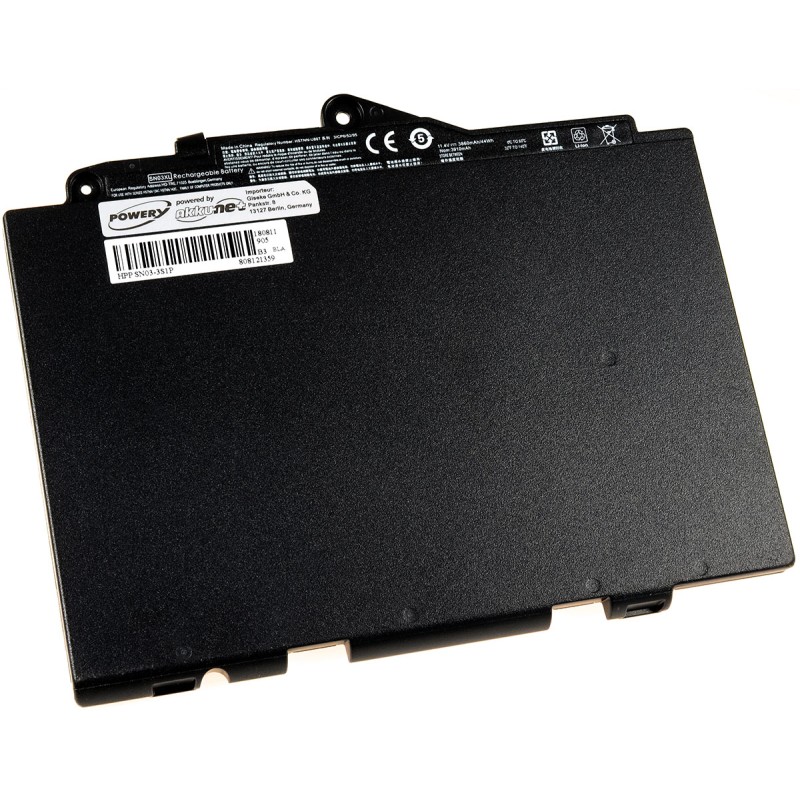 Μπαταρία για laptop HP EliteBook 725 G3 / EliteBook 820 G3 / Type SN03044XL 11,4V 3800mAh Li-Polymer (N2SN03)