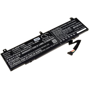 Μπαταρία για laptop Dell Alienware 13 R3 / ALW13C / Type TDW5P 15.2V 4900mAh Li-Ion (N3AW13C)