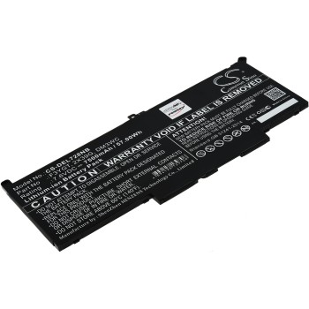 Μπαταρία για Laptop Dell Latitude 12 7290, Latitude 13 7390, Latitude 14 7480, Type F3YGT 7500mAh/57Wh