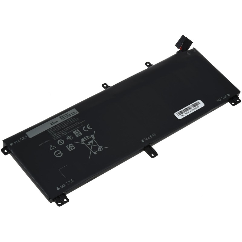 Μπαταρία για laptop Dell Precision M3800 / XPS 15 9535 / 9530 / 3930 / Type 245RR / 7D1WJ / 0H76MY 11,1V 5650mAh Li-Polymer (N3M3800)