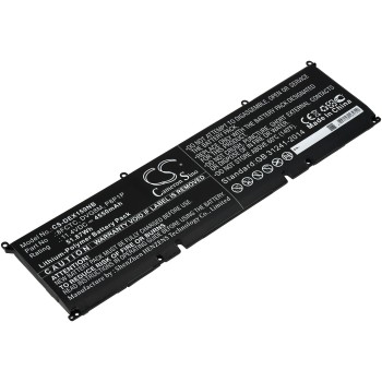 Μπαταρία για Laptop Dell XPS 15 9500 R1505S, XPS 15 9500 R1845S, Type DVG8M and others. 4550mAh/51,9Wh