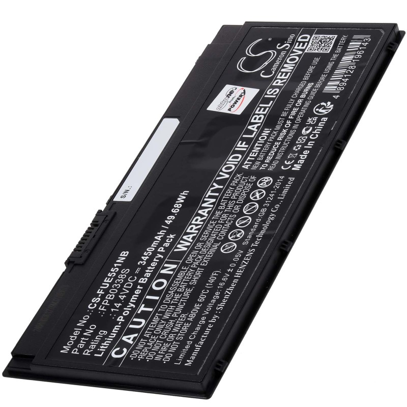 Μπαταρία για Laptop Fujitsu LifeBook U747 T937 Type CP721834-01 3450mAh/49,7Wh