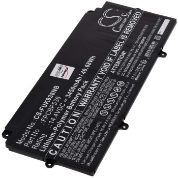 Μπαταρία για Laptop Fujitsu LifeBook U937 U938 Type FPB0340S Type FPCBP536 3450mAh/49,7Wh