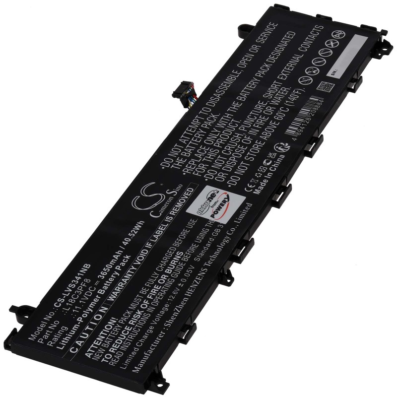 Μπαταρία για Laptop Lenovo IdeaPad S340-13 IdeaPad S340-13IML Type L18C3PF8 3650mAh/40,5Wh