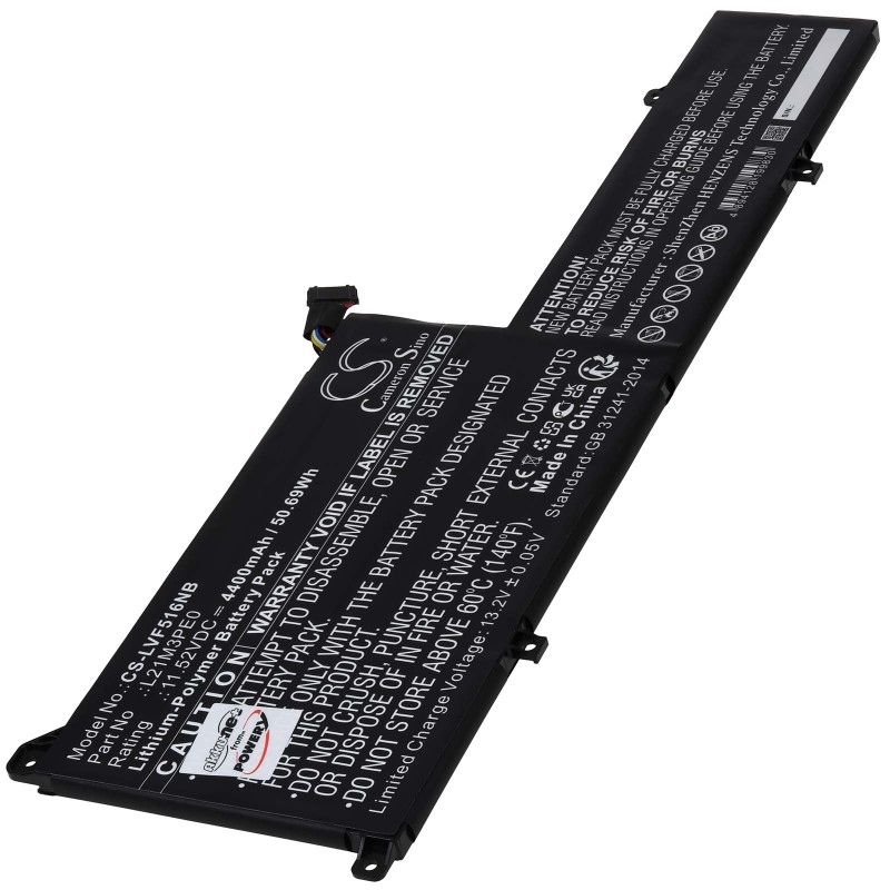 Μπαταρία για Laptop Lenovo IdeaPad Flex 5 14ABR8 Type L21M3PE0 4400mAh/51Wh