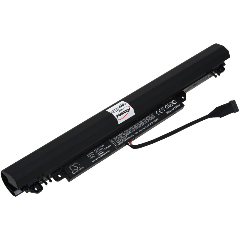 Μπαταρία για Laptop Lenovo IdeaPad 110-15ACL 80TJ0060CK, IdeaPad 110-14IBR 80T6000VPH, Type L15C3A03 2200mAh/24Wh