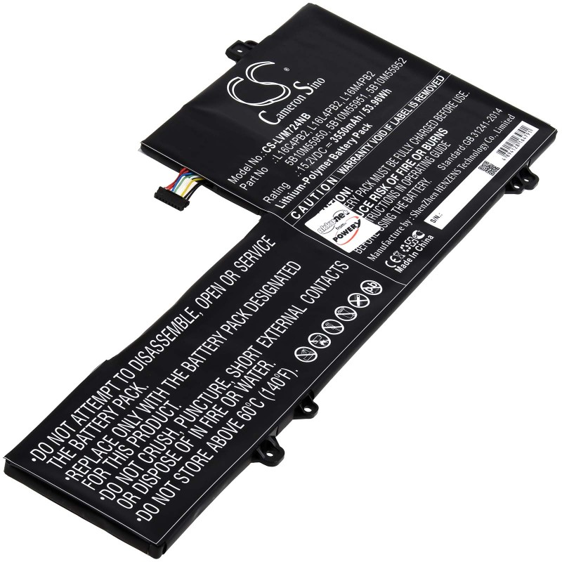 Μπαταρία για Laptop Lenovo IdeaPad 720s-14IKB, Xiaoxin Air Pro, V720-14, Type L16L4PB2 3550mAh/54Wh