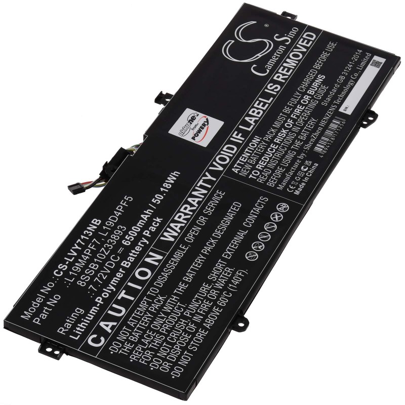 Μπαταρία για Laptop Lenovo Legion S7 15ACH6 ThinkBook 16p G2 Type L20L4PD3 4550mAh/70Wh