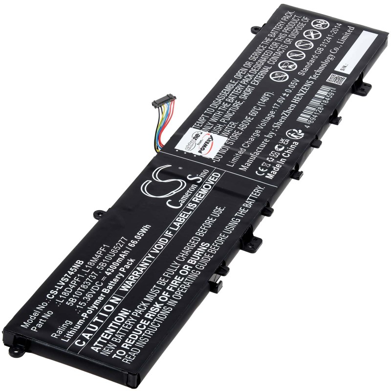 Μπαταρία για Laptop Lenovo Yoga S740-15IRH Yoga C940-15IRH Type L18M4PF1 4300mAh/66Wh
