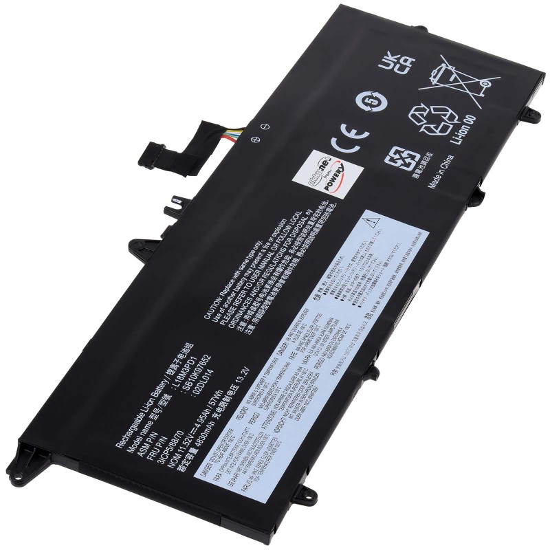 Μπαταρία για Laptop Lenovo ThinkPad T490s ThinkPad T495s Type L18L3PD1 4900mAh/57Wh