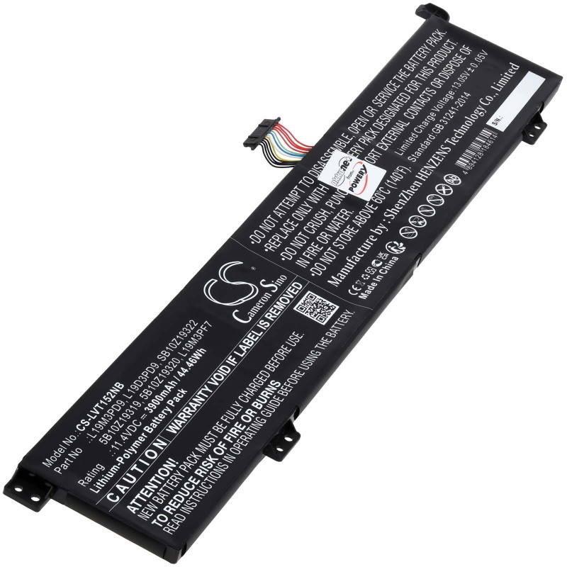 Μπαταρία για Laptop Lenovo ThinkBook 15p G2 ITH 21B10007PH, Type L19M3PF7 3900mAh/44Wh