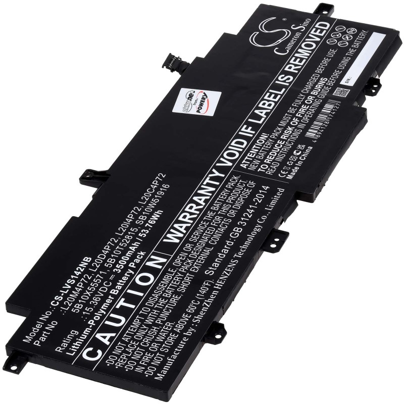 Μπαταρία για Laptop Lenovo ThinkPad T14s Gen 2, ThinkPad X13 Gen 2, Type L20C4P72 3500mAh/54Wh