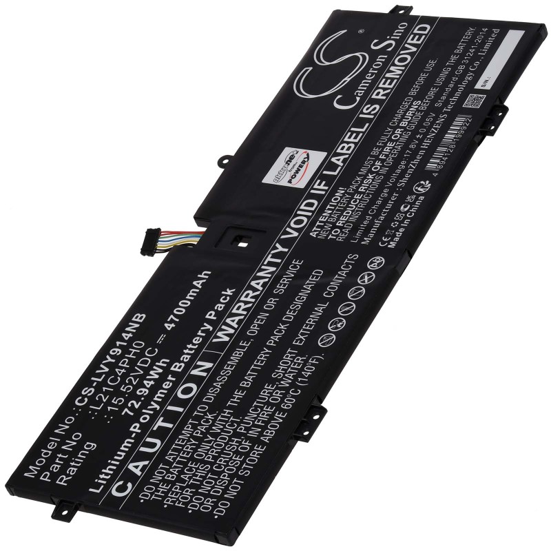 Μπαταρία για Laptop Lenovo Yoga 9 14IAP7 Yoga 9 14IRP8 Type L21B4PH0 4700mAh/73Wh