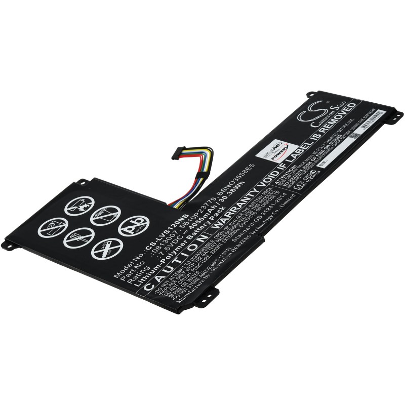 Μπαταρία για Laptop Lenovo IdeaPad 120S-14iap (81A5) series, type 5B10P23779 and others. 4050mAh/30,4Wh