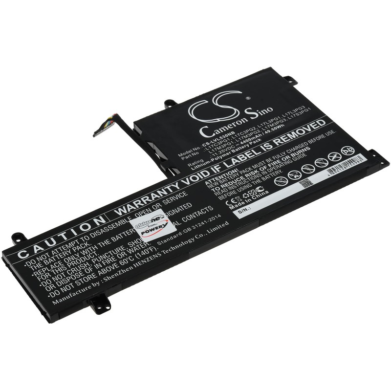 Μπαταρία για Laptop Lenovo Legion Y530, Y730, Type L17C3PG1 and others. 4400mAh/49,5Wh