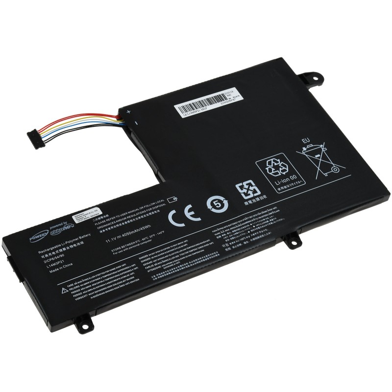 Μπαταρία για laptop Lenovo Ideapad Flex 3 1435 / Yoga 500-14ISK / Typ L14M3P21 11,1V 3500mAh Li polymer (N7S41)