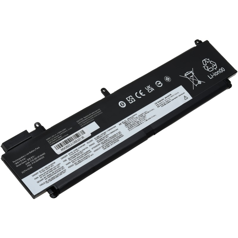Μπαταρία για Laptop Lenovo ThinkPad T470s, T460s, Type 00HW023 (long design) 2100mAh/24Wh