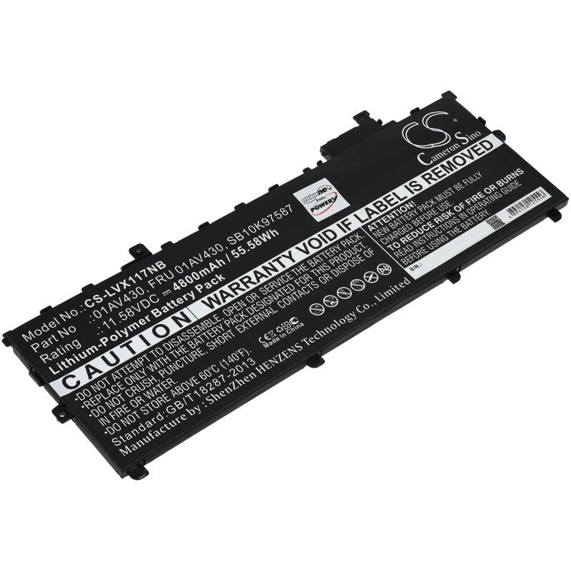 Μπαταρία για laptop Lenovo ThinkPad X1 Carbon 2017