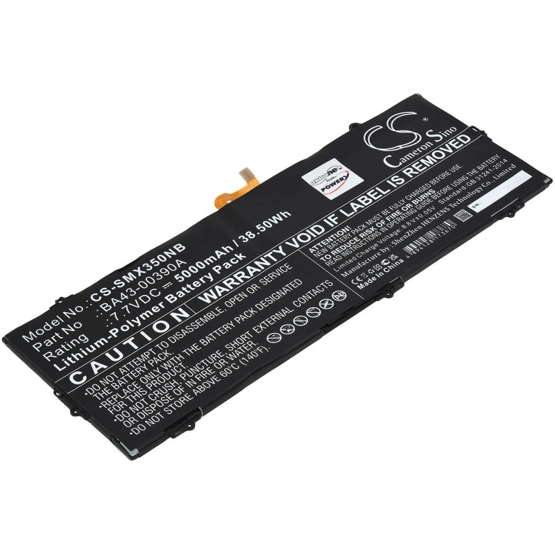 Μπαταρία για Laptop Samsung Chromebook 15.6, XE350XBA-K01US, Type BA43-00390A 5000mAh/39Wh