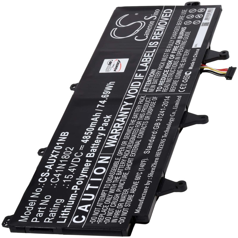 Μπαταρία για Laptop Asus ROG Zephyrus S GX701, GX735GVR, Type C41N1802 4850mAh/74,7Wh