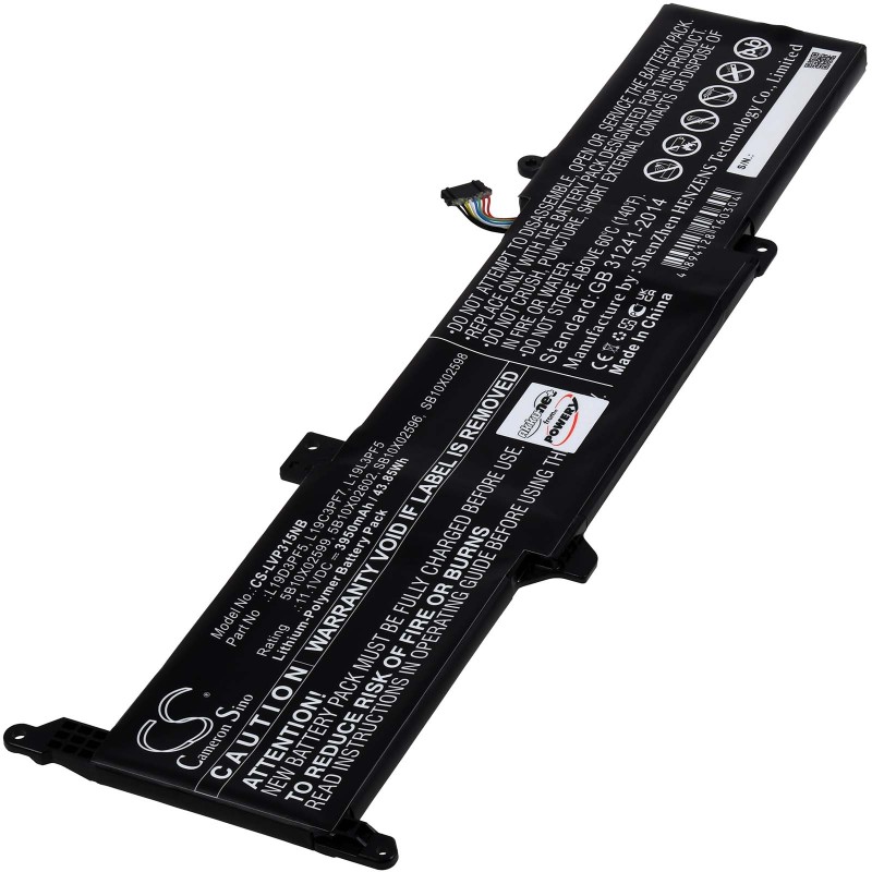 Μπαταρία για Laptop Lenovo Ideapad 3-15IML05 Ideapad 3-14IIL05 Type L19D3PF5 3950mAh/44Wh