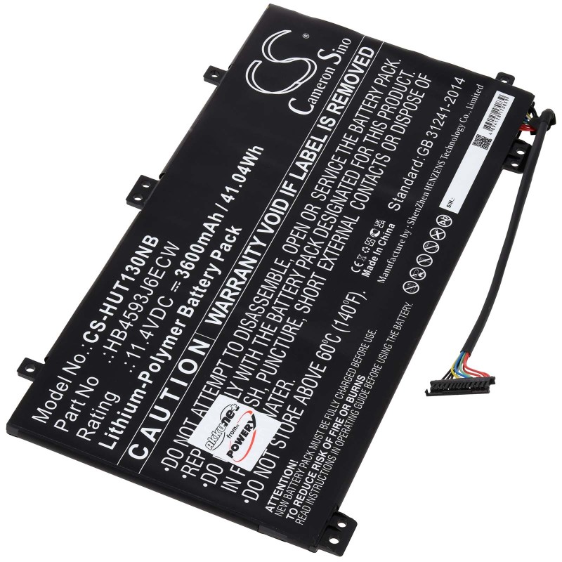 Μπαταρία για Laptop Huawei MateBook 13 2020 WRT-W19 Type HB4593J6ECW 3600mAh/41Wh