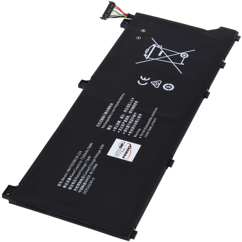 Μπαταρία για Laptop Huawei MagicBook X14 MagicBook 15 Ryzen 2021 Type HB4792Z9ECW-22A 7300mAh/56Wh