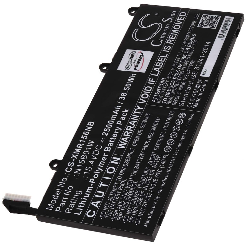 Μπαταρία για Laptop Xiaomi Mi Ruby 15.6 Type N15B01W 2500mAh/38,5Wh