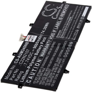 Μπαταρία για Laptop Asus ZenBook 14 OLED UX3402 ZenBook 14 OLED UM3402 Type C22N2107 9600mAh/74Wh