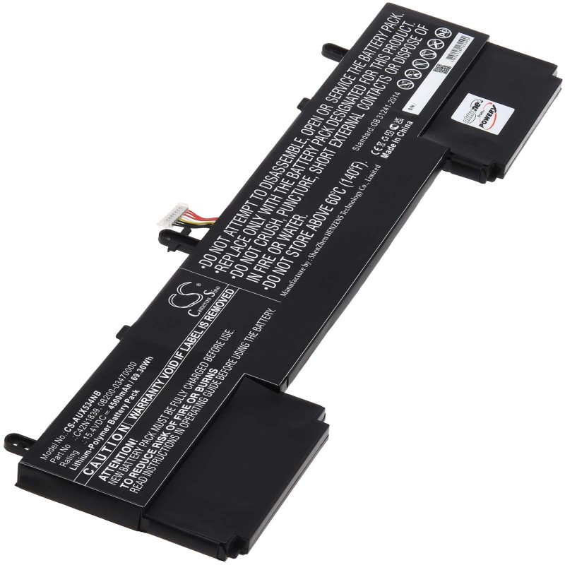 Μπαταρία για laptop Asus ZenBook 15 UX534FA, ZenBook Flip 15 UX563, type C42N1839 4500mAh/69Wh