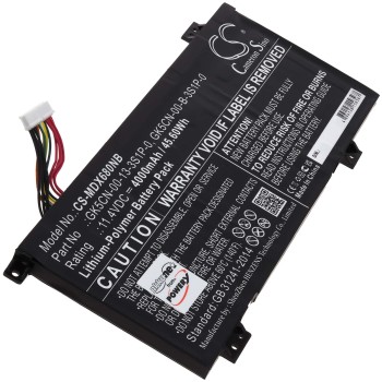 Μπαταρία για Medion Erazer X6805, Medion MD61635, type GK5CN-00-13-3S1P-0 4000mAh/45,6Wh