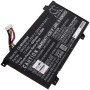 Μπαταρία για Medion Erazer X6805, Medion MD61635, type GK5CN-00-13-3S1P-0 4000mAh/45,6Wh