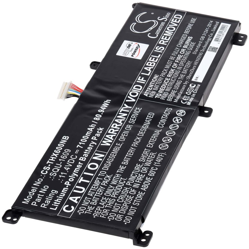Μπαταρία για Laptop Schenker XMG Core 15 Thunderobot Dino X7a Type SQU-1609 7100mAh/81Wh