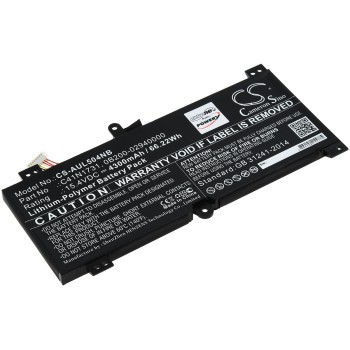 Μπαταρία για gaming laptop Asus ROG Strix Scar II GL504-GV-ES087T, type C41N1731 etc. 4300mAh/66,2Wh