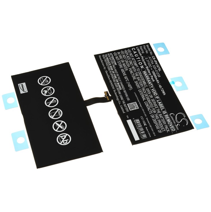 Μπαταρία για tablet Apple iPad Pro 12.9 (2017) / A1671 / Type A1754 3,77V 10800mAh Li-Polymer (NT4A1754)