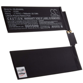 Μπαταρία για tablet Apple iPad Pro 11 3rd generation 2021, A2377, type A2369 7600mAh/29Wh