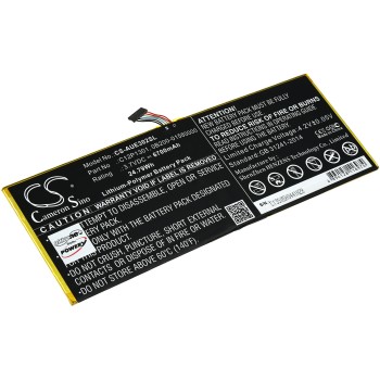 Μπαταρία για Tablet Asus MeMO Pad 10.1 (ME302C), Type C12P1301 and others. 6700mAh/24,8Wh