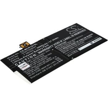 Μπαταρία για keyboard tablet Microsoft Surface Pro X 1876, type G3HTA060H 5000mAh/38Wh