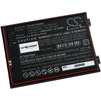 Μπαταρία για mobile computer Honeywell Dolphin CT40, CT40XP type CT50-BTSC etc. 4000mAh/15,2Wh