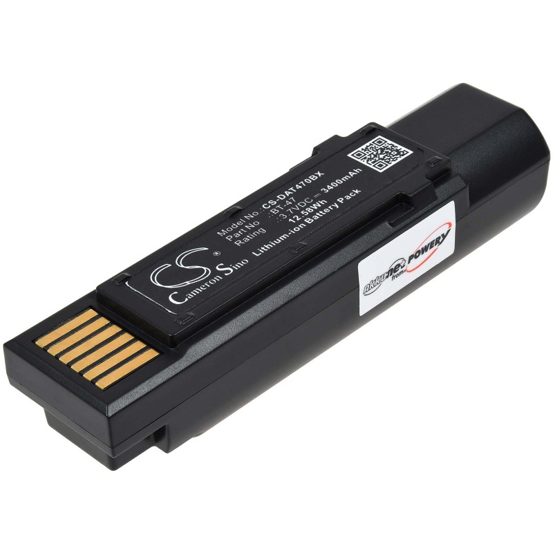 Μπαταρία για barcode scanner Datalogic Gryphon 4500, GM4500, type BT-47 3400mAh/12,6Wh