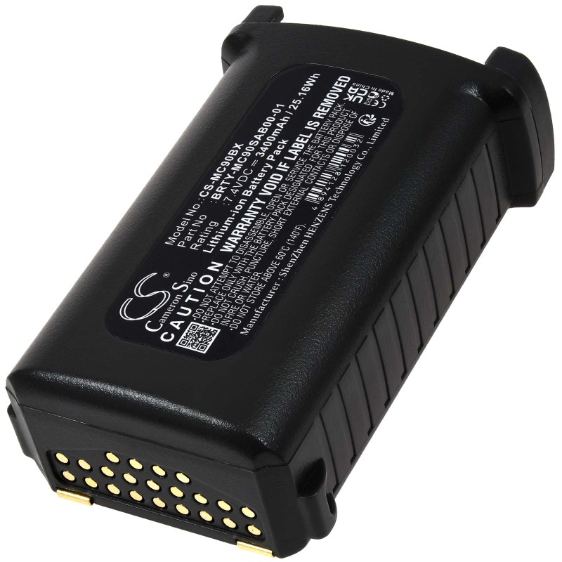 XXL rechargeable Μπαταρία για scanner Symbol MC9000 MC9000-G MC9010 Type 21-65587-01 3400mAh/25Wh