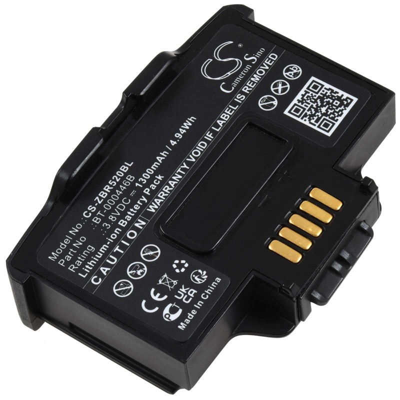Rechargeable Μπαταρία για mobile barcode scanner Zebra WS50 WR50 type BT-000446B 1300mAh/5Wh