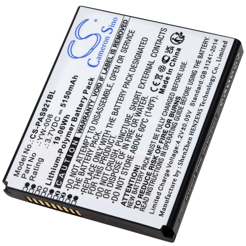 Μπαταρία για payment terminal Pax A920 Pro type YW-008 5150mAh/19Wh